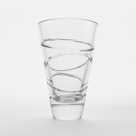 Vaso Waterford Jasper Conran in cristallo trasparente H 25 cm