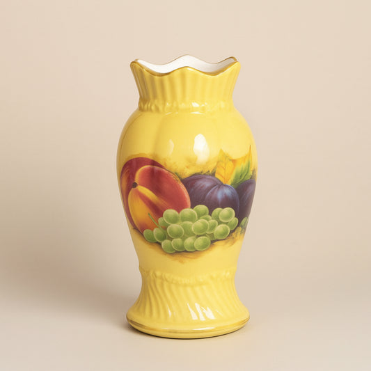 Vaso grande Orchard Gold Aynsley – Fine Bone China Made in England decorata a mano


