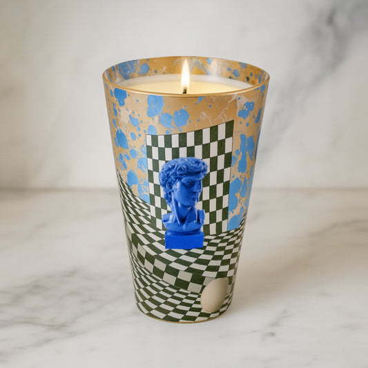 Vaso porta candela I Bellimbusti Palais Royal 16x22 cm – Solstizio d’Inverno – Candela elegante da arredo – Le Favole

