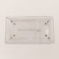 Vassoio Dillo in plexy trasparente 25,5×16 cm con scritta Omnia Vincit Amor