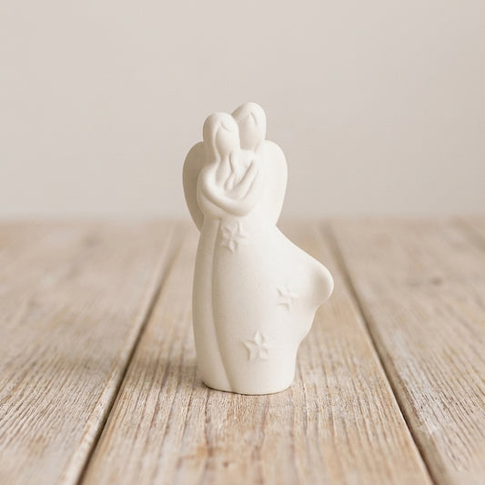 Wald Statua Angeli Abbraccio H18 Ceramica Kergres