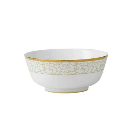 Wedgwood Celestial Gold Insalatiera 25cm In Porcellana Salad Bowl