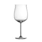 Zafferano set 2 calici vetro sonoro fatti a mano 115 cl H 28 cm