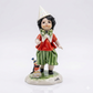 Zampiva Statua Pinocchio Ceramica Artigianale H 20 cm