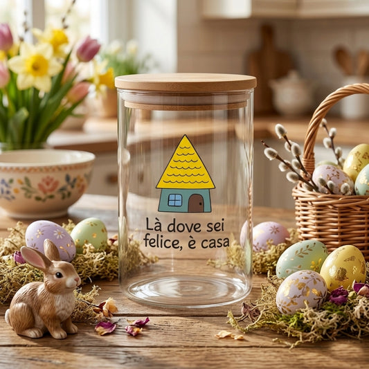 Cuorematto Jar Jar Ø12x18H cm