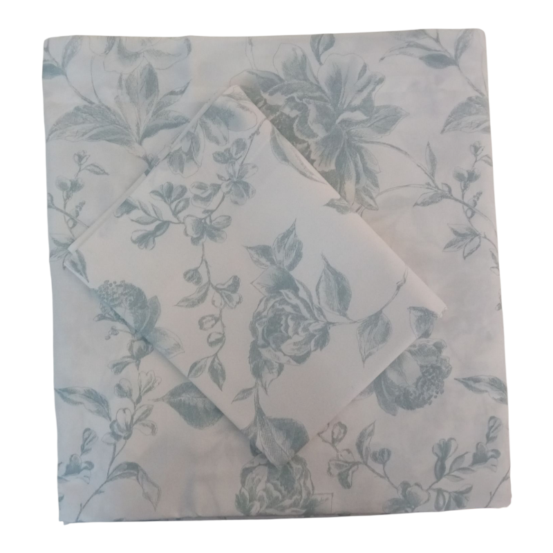 Completo Letto Matrimoniale Parigi Stampa Floreale