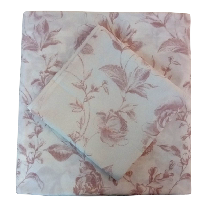 Completo Letto Matrimoniale Parigi Stampa Floreale