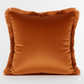 Cuscino Arredo in Velluto con Frange 45x45 cm