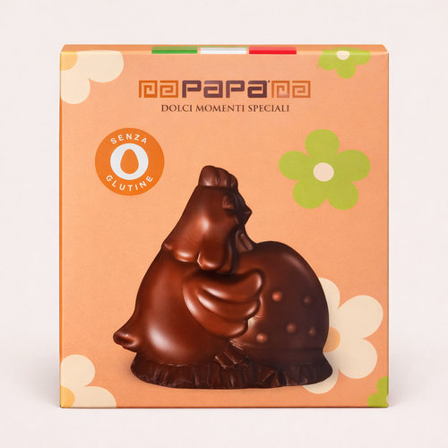 Papa Gallinella di Cioccolato Fondente 120 g
