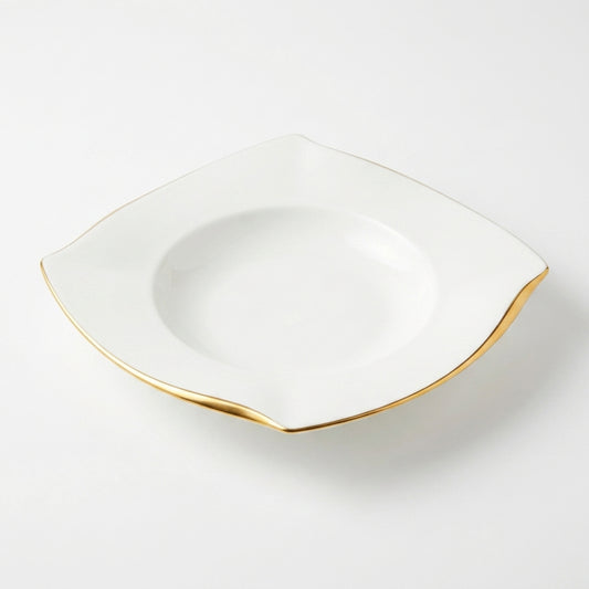 Narumi Piatto Fondo Bone China Forte Oro 26cm