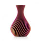Madrhelen Vaso Plissé PLA H25x17 cm Design Leggero