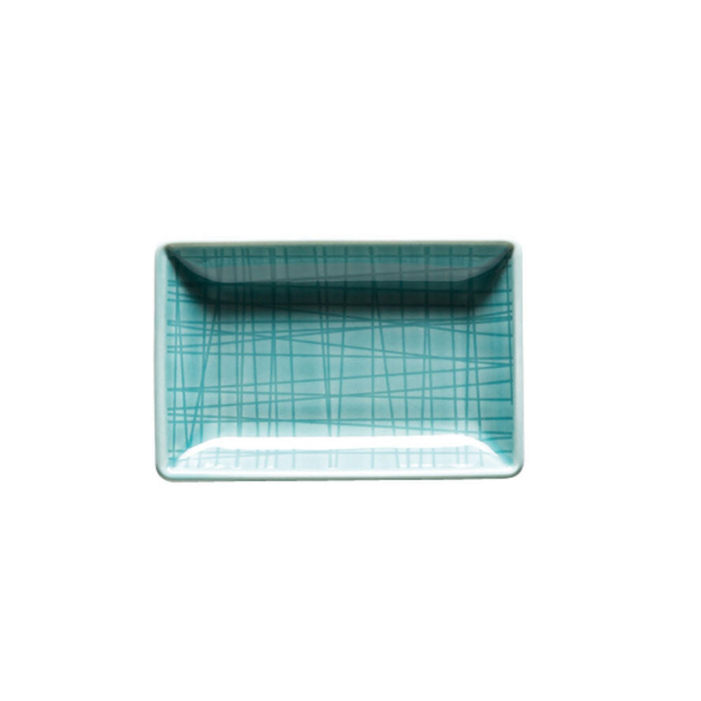 Rosenthal  – Mesh  Dish 10 x 7 cm Crema Aqua Bianco Ciotolina in Porcellana