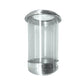 Afm Argenterie Glacette Argento 800 E Doppia Camera In Plexiglass H.23x15.5 Cm