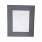 C.Reale Quadro Sacro Capoletto Stile Shabby Chic Madonna con Bambino con Cornice Grigia