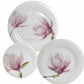 Ceramiche Viva Servizio Di Piatti  18pz Magnolia in Ceramica Made In Italy X 6 Persone