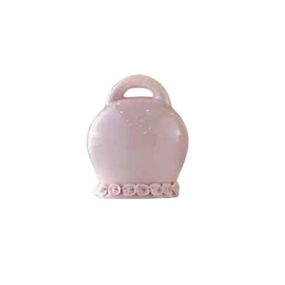 Sharon Campana Tono su Tono Cipria Con Giro Roselline Cipria In Fine Porcellana Misura H.6/9/12/17 Cm
