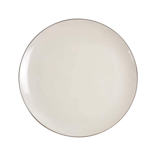 Noritake Colorwave Dinner Plate Piatto Piano 27 Cm Chocolate Cream Gray Yellow 8483