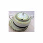 Atelier Sarti 34pz Servizio Piatti Tavola Per 10 Persone Damasco Verde In PorcellanaAtelier Sarti 34pz Servizio Piatti Tavola Per 10 Persone Damasco Verde In Porcellana